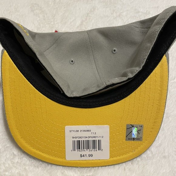 NWT Mitchell and Ness NBA Detroit Pistons NBA 50th Anniversay Cap 7 1/2 - Picture 4 of 5